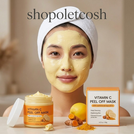 Shopoletcosh Ultra-Pure Vitamin C Cleansing Mask – Surface Refining & Oil Control