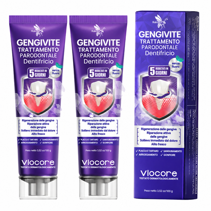Rolimey® VioCore – Dentifricio al veleno d’api per gengivite e parodontite