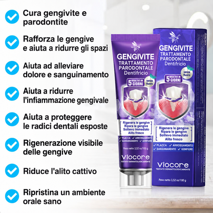 Rolimey® VioCore – Dentifricio al veleno d’api per gengivite e parodontite