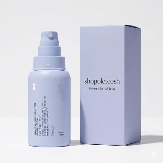 Shopoletcosh Advanced Hypochlorous Acid (HOCl) Skin Rescue Mist | Barrier Support & Purifying